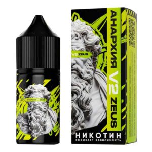 Жидкость Анархия V2 Zeus - Кислая Жвачка Черная Смородина 30мл (20 Hard)