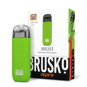 Brusko Minican 2 Pod 400mAh (Зеленый)