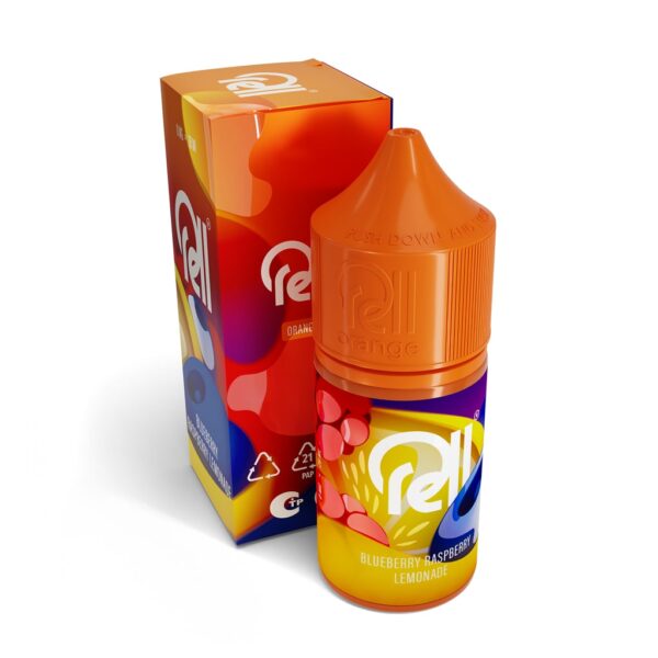 Жидкость RELL ORANGE - Blueberry Raspberry Lemonade (0мг+бустер 18мг) (М)