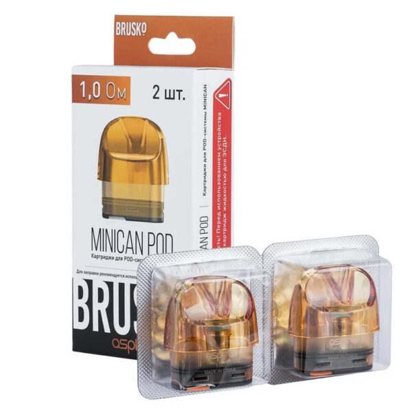 Картридж Brusko Minican (1.0 Ом 3ml) Желтый