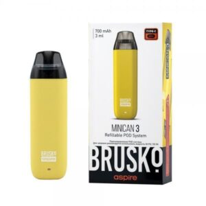 Brusko Minican 3 Pod 700mAh (Желтый)