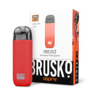 Brusko Minican 2 Pod 400mAh (Красный)