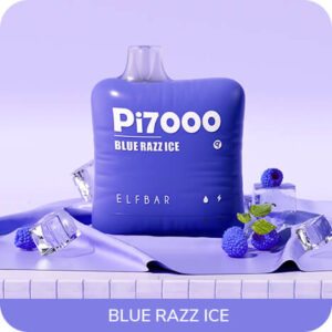 Одноразовая ЭС Elf Bar Pi7000 - Blue Razz Ice (Черника малина Ice)