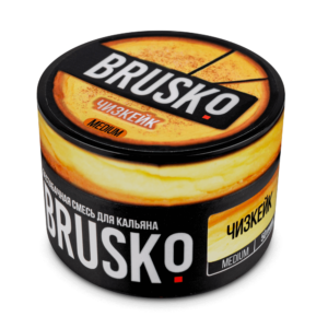 Бестабачная смесь для кальяна Brusko (Чизкейк) 50г Medium