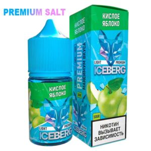 Жидкость Iceberg Ice Legend Salt - Кислое яблоко 30мл (20mg)