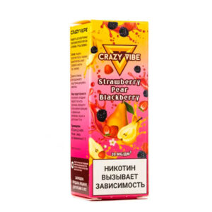 Жидкость Crazy Vibe Salt - Strawberry pear blackberry 30мл (20mg) (M)