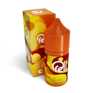 Жидкость RELL ORANGE - Energy Drink (0мг+бустер 18мг) (М)