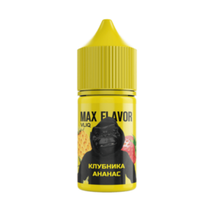 Жидкость Freeze Monkey MAX FLAVOR Salt - Клубника Ананас 27мл (0mg) (M)