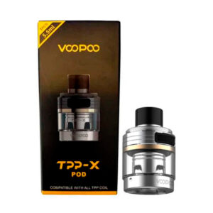 Картридж Voopoo TPP-X Pod Tank X Plus и X PRO (5.5мл, Stainless steel)