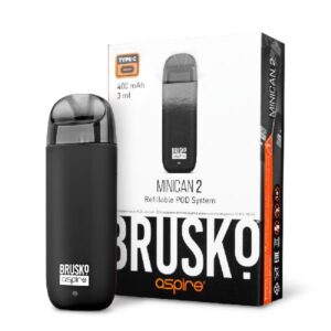 Brusko Minican 2 Pod 400mAh (Черный)