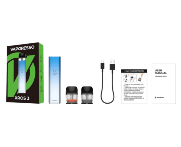 Vaporesso XROS 3 Pod Kit 1000mAh (Black)