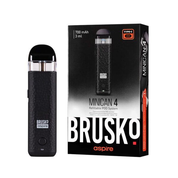 Brusko Minican 4 Pod 700mAh (Чёрный)