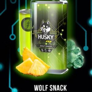 Одноразовая ЭС Husky Cyber 8000 - Wolf Snack (Энергетик, Ананас и Лед)