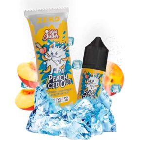 Жидкость Serial Chiller Zero Salt - Peach Iced Out(Холодный Персиковый Чай) 27мл 0мг (М)