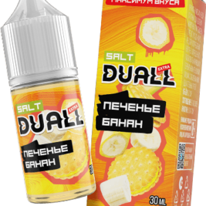 Жидкость DUALL Extra Salt - Печенье банан 30мл (20 Strong)