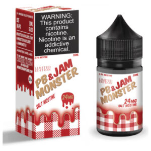 Жидкость Jam Monster Salt - PB & Jam Strawberry 30мл (20mg)