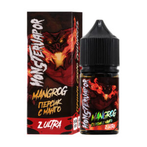 Жидкость MONSTERVAPOR Salt - Mangrog 30мл (Персик с Манго) (20 Ultra)