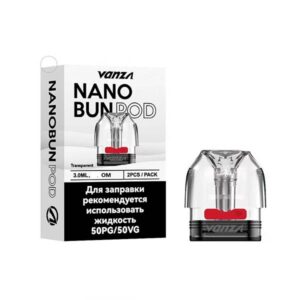 Картридж Vanza Nano для Brusko Minican (0.8 Ом 3ml ) Прозрачный