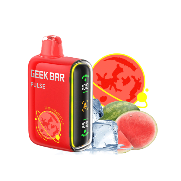 Одноразовая ЭС Geek Bar PULSE 12000 - Watermelon Ice (Арбуз со льдом) (M)