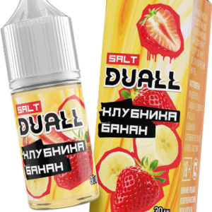 Жидкость DUALL Salt - Клубника Банан 30мл (20mg)