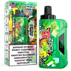 Одноразовая ЭС CRZ10000 - Bubble gum mint (Мятная Жвачка) (M)