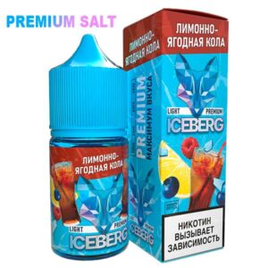 Жидкость Iceberg Ice Legend Salt - Лимонно-ягодная кола 30мл (20mg)