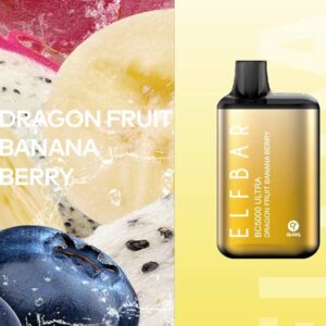 Одноразовая ЭС Elf Bar BC5000 Ultra - Dragon Fruit Banana Berry (Питайя-Банан-Ягоды)