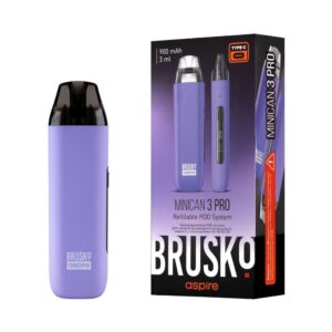 Brusko Minican 3 Pro Pod 900mAh (Светло-фиолетовый)