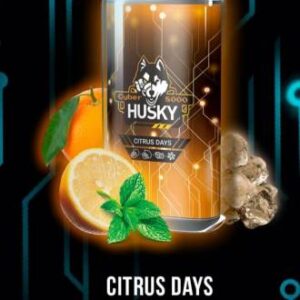 Одноразовая ЭС Husky Cyber 8000 - Citrus Days (Апельсин, Лимон, Перечная Мята и Лед)