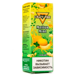 Жидкость Crazy Vibe Salt - Melon mint 30мл (20 Strong) (M)