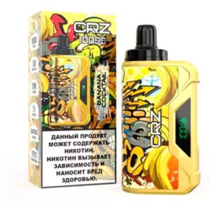 Одноразовая ЭС CRZ10000 - Banana cocktail (Банановый Коктейль) (M)