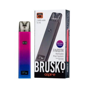 Brusko Favostix Pod 1000mAh (Синий-фиолетовый градиент)