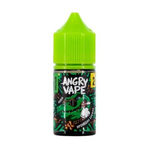 Жидкость Angry Vape Кислый Salt 30мл - Крокодил Бревно (Киви) Salt 2