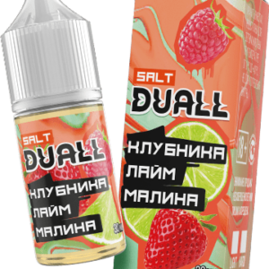 Жидкость DUALL Salt - Клубника Лайм Малина 30мл (20 Strong)