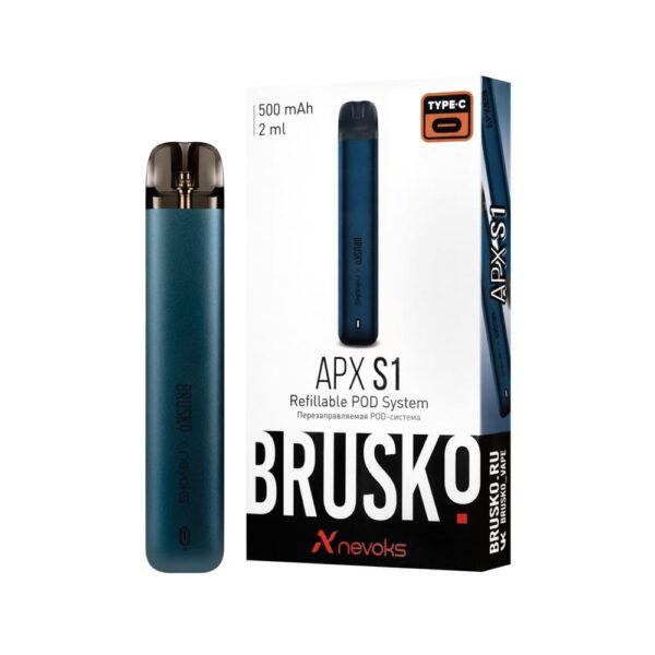 Brusko APX S1 Pod 500mAh (Синий)