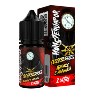 Жидкость MONSTERVAPOR Salt - Clockberries 30мл (Абрикос с Малиной ) (20 Ultra)