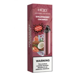 Одноразовая ЭС HQD Cuvie Air 4000 - Strawberry Coconut (Клубника-кокос)