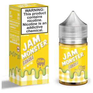 Жидкость Jam Monster Salt - Banana 30мл (20mg)