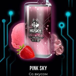 Одноразовая ЭС Husky Cyber 8000 - Pink Sky (Клубничное мороженое)