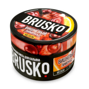 Бестабачная смесь для кальяна Brusko (Вишневый Лимонад) 50г Medium