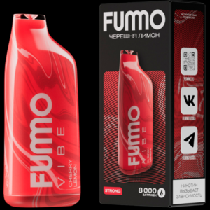 Одноразовая ЭС Fummo Vibe 8000 - Черешня Лимон