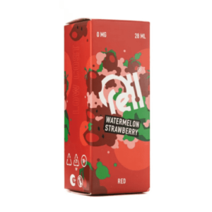 Жидкость Rell Low Cost Salt - Watermelon Strawberry 28мл (0мг+бустер 18мг) (М)