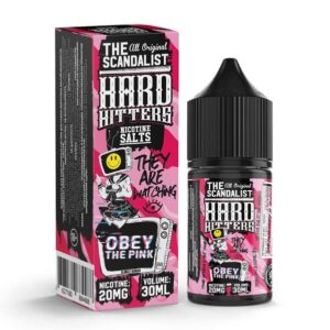 Жидкость The Scandalist Hardhitters Salt - Obey The Pink 30мл (20mg)