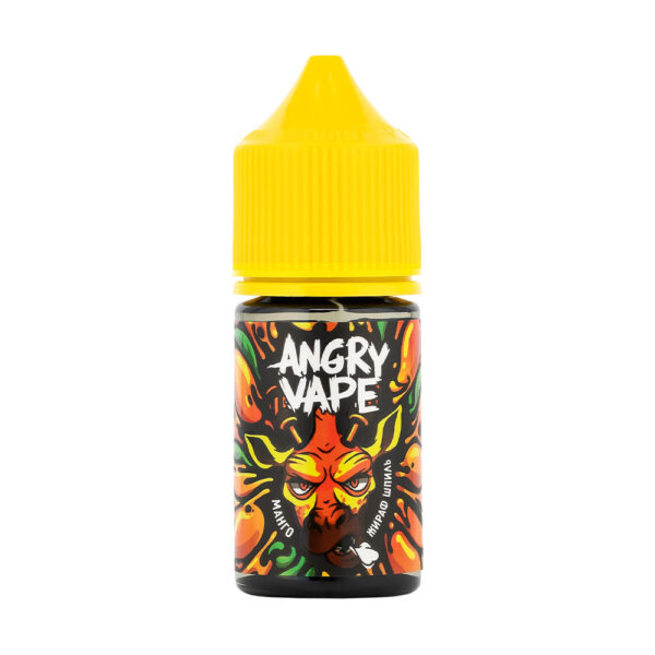 Жидкость Angry Vape Salt 30мл - Жираф Шпиль (манго) 0мг (М)