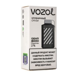 Одноразовая ЭС Vozol Gear 8000 - Клубничный смузи