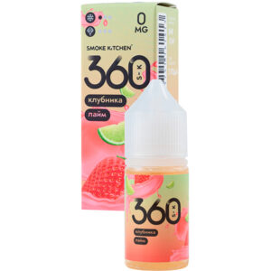 Жидкость Smoke Kitchen 360 Salt - Клубника Лайм 28мл (0mg) (M)