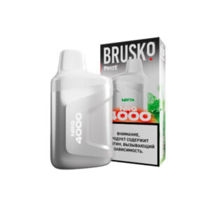 Одноразовая ЭС Brusko NRG 4000 - Мята (М)