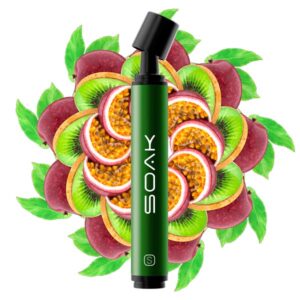 Одноразовая ЭС SOAK S 2500 - Kiwi Passion Fruit (Киви Маракуйя) (М)