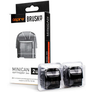 Картридж Brusko Minican (0.8 Ом 3ml) Черный