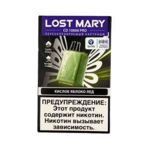 Картридж Lost Mary CD PRO - Кислое яблоко лед